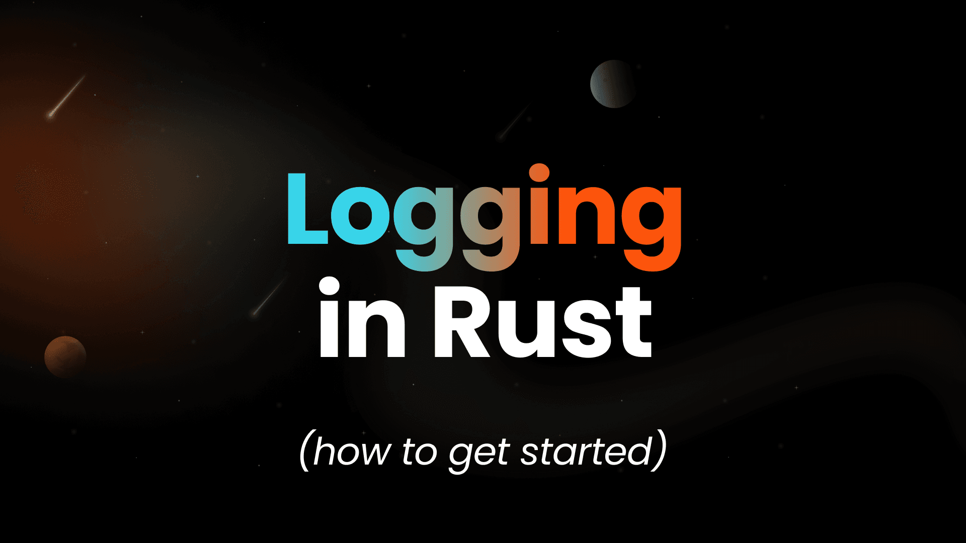 Logging in Rust - How to Get Started