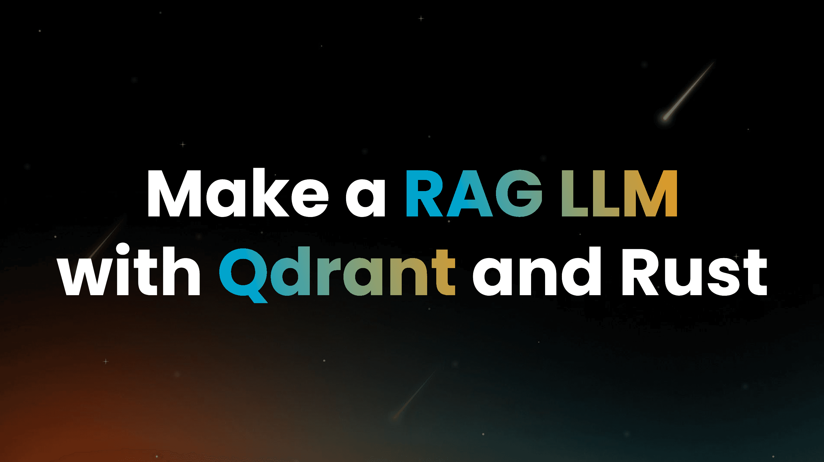 Building a RAG Web Service with Qdrant and Rust